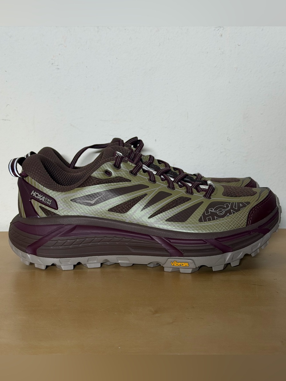 Hoka Mafate Speed 2 Wild Mushroom Walnut 1126851-WMW Men’s Sz 7.5 / Wmns Sz 8.5